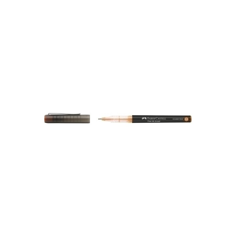 348315-ROLLER FABER CASTELL FREE INK NARANJA precio por 12 unidades