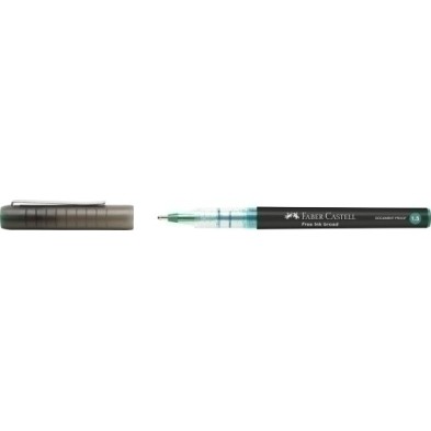 348363-ROLLER FABER CASTELL FREE INK VERDE precio por 12 unidades