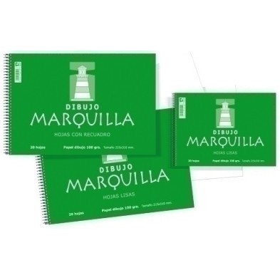 0120-BLOC DIBUJO ZORR.MARQUILLA 4º 100g precio por 20 unidades