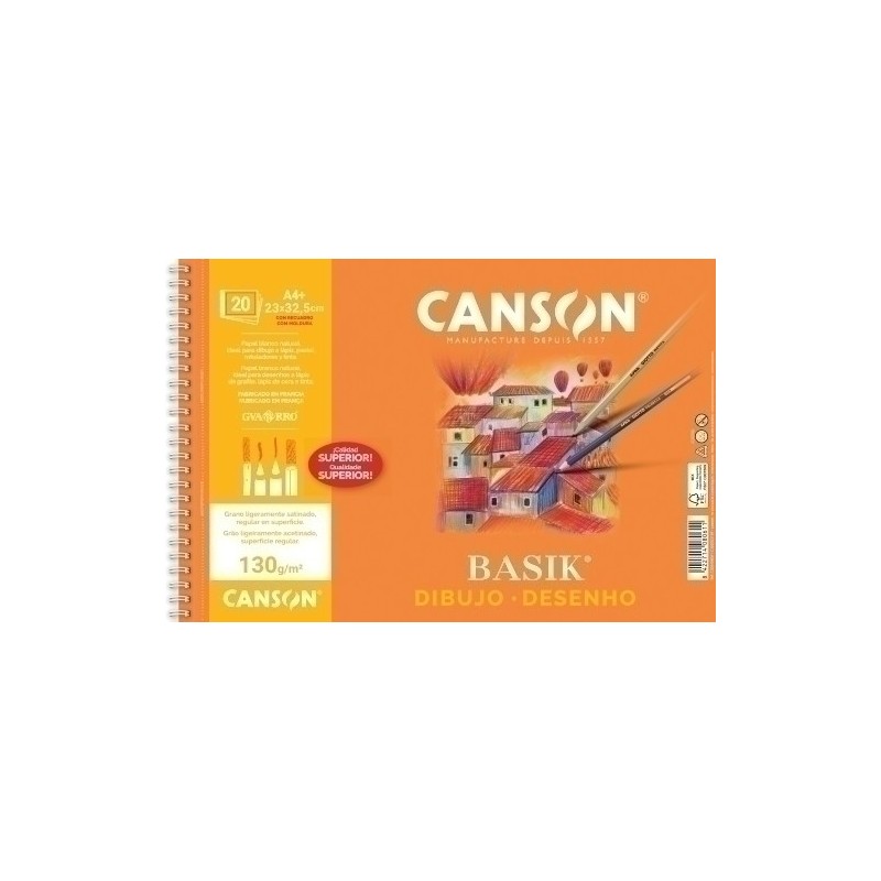C200408061-BLOC DIBUJO G-C BASIK C/ESP. REC. A4+ 13 precio por 10 unidades