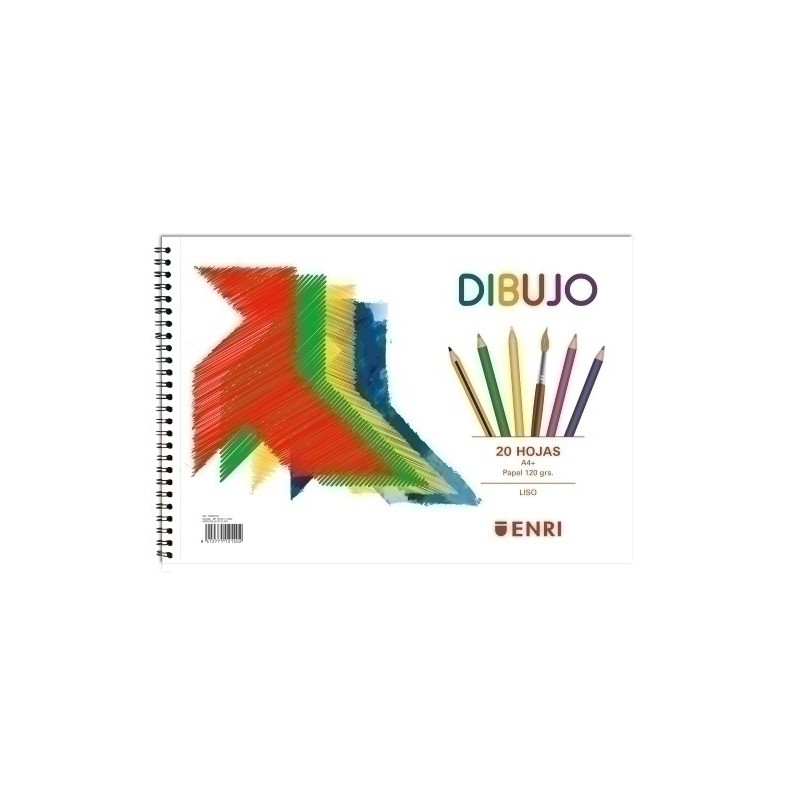 100302787-BLOC DIBUJO ENRI PAJARITA C/ESP. A4+ 120 precio por 10 unidades