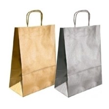 02003038-BOLSA PAPEL KRAFT LISO 27x37 ORO P/50 precio por 1 unidades