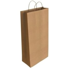 02003052-BOLSA PAPEL KRAFT VERJU. 18x39 CRUD P/50 precio por 1 unidades