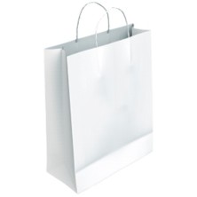 02004090-BOLSA PAPEL KRAFT BLANCO 18x24 BL P/50 precio por 1 unidades