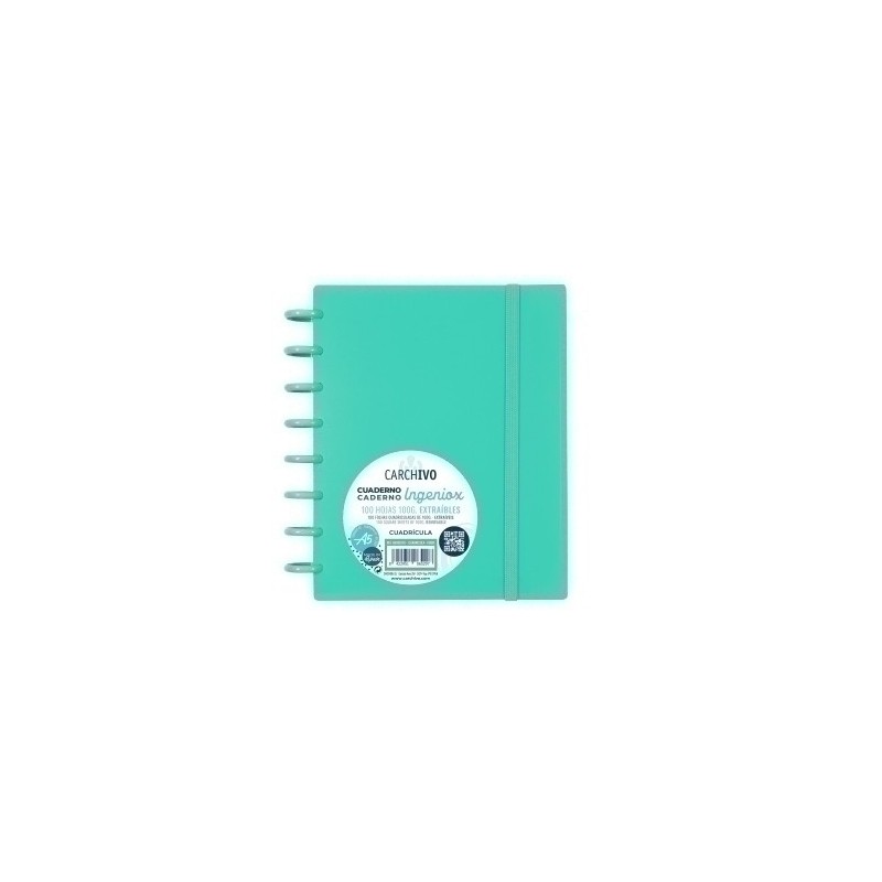 66025116-BLOC CARCHIVO INGENIOX A5 100h CD.4 V.IN precio por 5 unidades
