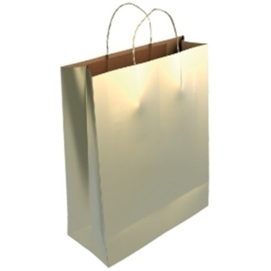 02003127-BOLSA PAPEL KRAFT LISO 40x46 ORO P/25 precio por 1 unidades