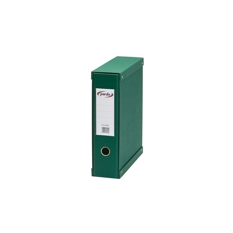 924104-ARCHIVADOR PARDO FR.PVC A4 c/CJ.70 VERDE precio por 1 unidades