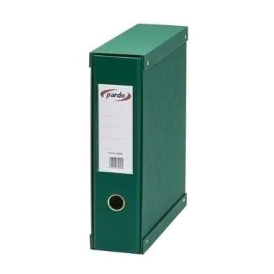 924104-ARCHIVADOR PARDO FR.PVC A4 c/CJ.70 VERDE precio por 1 unidades