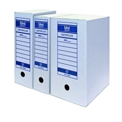 096550-CJ.ARCHIV.DEFINIT.UNI DEFINIC. CT.Fº DOB precio por 50 unidades