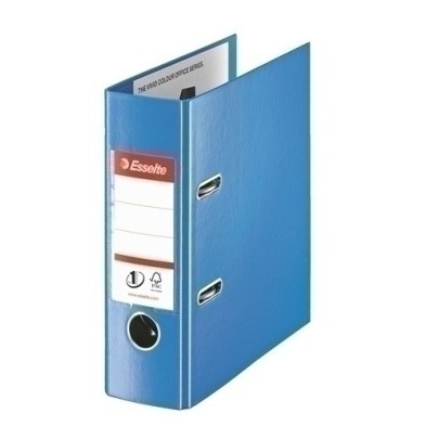 468650-ARCHIVADOR ESSELTE PLAST.RADO A5 75 AZUL precio por 1 unidades