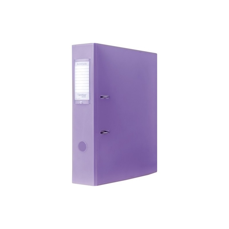 210 ML TL-ARCHIVADOR ARCHIRRADO PP A4 70 tr.MALVA precio por 8 unidades