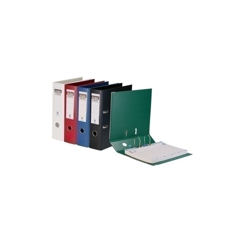 100022632-ARCHIVADOR ELBA PVC RADO PLAST A4 80 BL. precio por 1 unidades