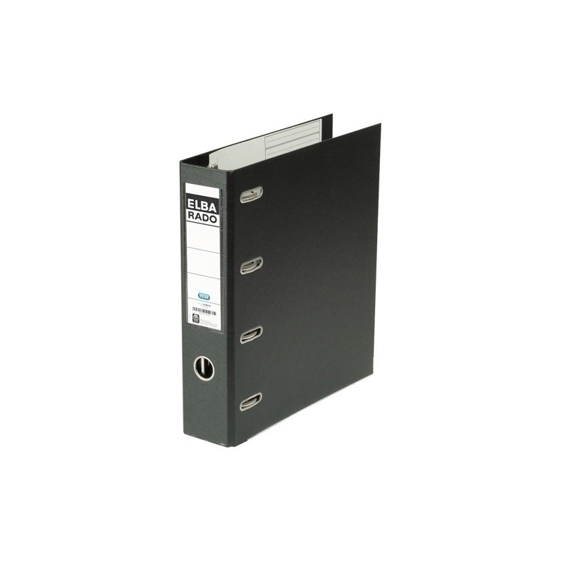 100551851-ARCHIVADOR ELBA PVC RADO PLAST A4 DOB.NG precio por 1 unidades