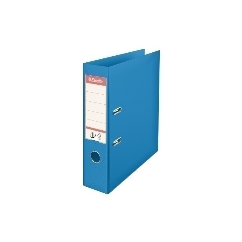 624067-ARCH. ESSELTE PLAST.RADO A4 75 AZUL VIVI precio por 10 unidades