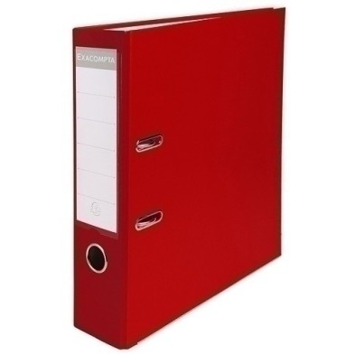 918403B-ARCHIVADOR EXAC. FR.PP A4 80 ROJO precio por 1 unidades