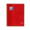 400155611-BLOCK OXF. EU.BOOK 1 A5 80h CD.5 ROJO precio por 5 unidades