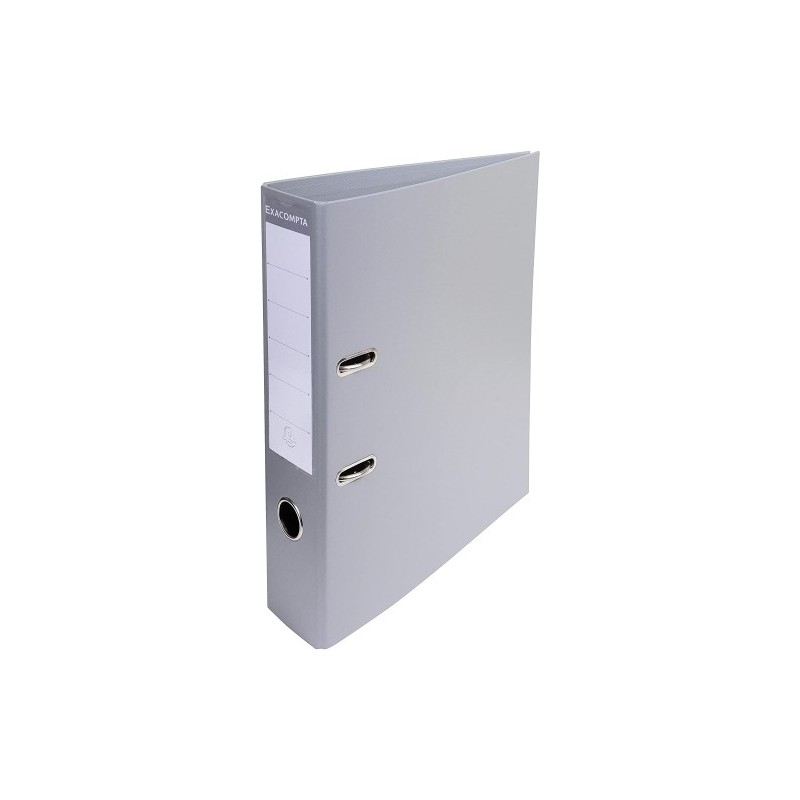 53740E-ARCHIVADOR EXAC. FR.PVC A4 70 GRIS precio por 10 unidades