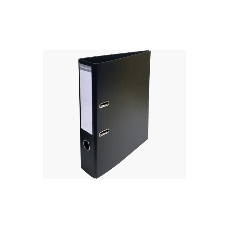 53741E-ARCHIVADOR EXAC. FR.PVC A4 70 NEGRO precio por 1 unidades
