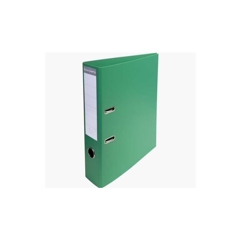 53743E-ARCHIVADOR EXAC. FR.PVC A4 70 VERDE precio por 1 unidades