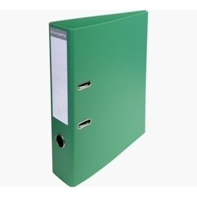 53743E-ARCHIVADOR EXAC. FR.PVC A4 70 VERDE precio por 1 unidades