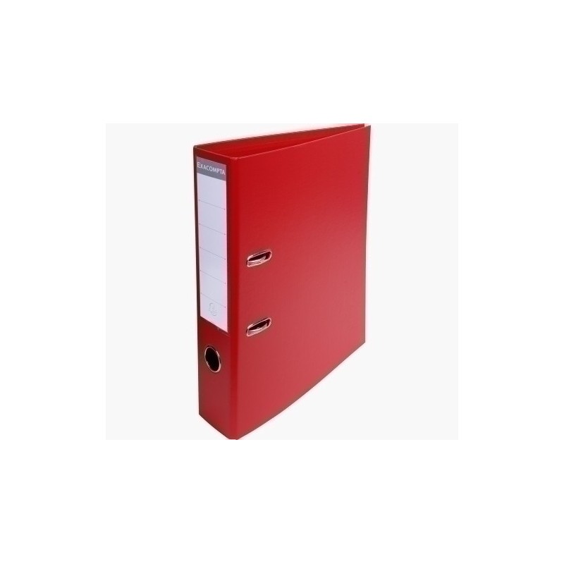 53745E-ARCHIVADOR EXAC. FR.PVC A4 70 ROJO precio por 1 unidades