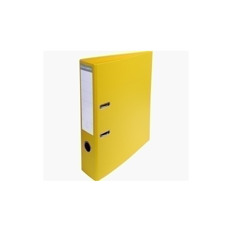 53749E-ARCHIVADOR EXAC. FR.PVC A4 70 AMARILLO precio por 1 unidades