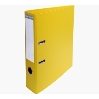 53749E-ARCHIVADOR EXAC. FR.PVC A4 70 AMARILLO precio por 1 unidades