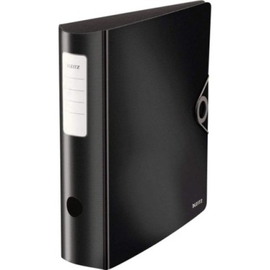 10471095-ARCHIVADOR LEITZ SOLID A4 82 mm NEGRO precio por 5 unidades
