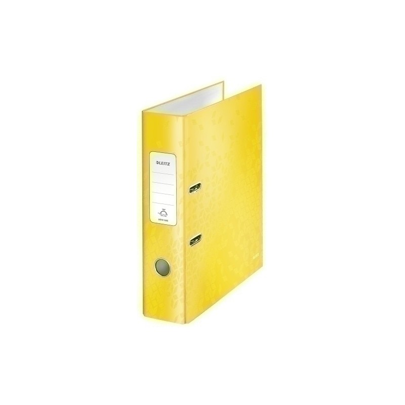 10050116-ARCHIVADOR LEITZ WOW A4 180º 80mm AMARIL precio por 1 unidades