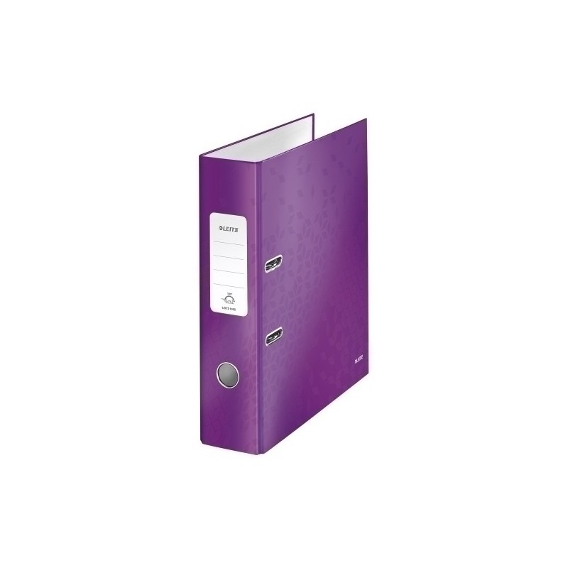 10050162/10050062-ARCHIVADOR LEITZ WOW A4 180º 80mm VIOLET precio por 1 unidades