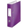 10050162/10050062-ARCHIVADOR LEITZ WOW A4 180º 80mm VIOLET precio por 1 unidades
