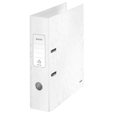 10050101/10050001-ARCHIVADOR LEITZ WOW A4 180º 80mm BLANCO precio por 1 unidades