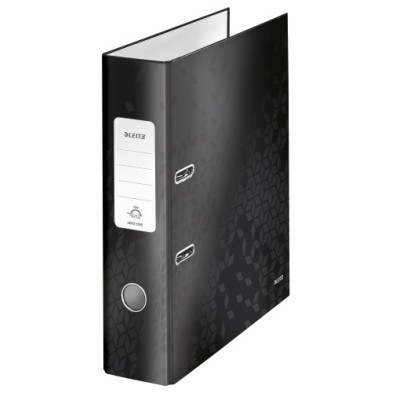 10050195-ARCHIVADOR LEITZ WOW A4 180º 80mm NEGRO precio por 1 unidades