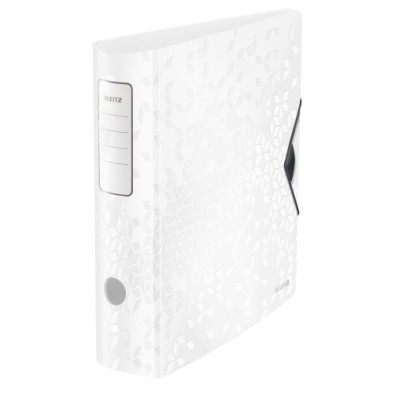 11060101-ARCHIVADOR LEITZ WOW A4 180º 80mm BLANCO precio por 5 unidades
