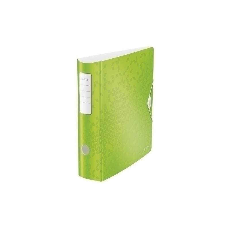11060154/11060054-ARCHIVADOR LEITZ WOW A4 180º 80mm VERDE precio por 5 unidades