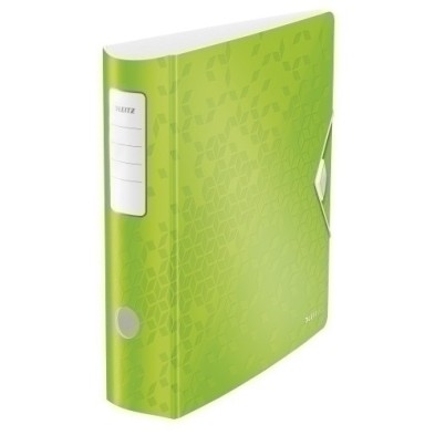 11060154/11060054-ARCHIVADOR LEITZ WOW A4 180º 80mm VERDE precio por 5 unidades