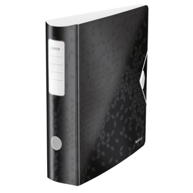 11060195-ARCHIVADOR LEITZ WOW A4 180º 80mm NEGRO precio por 5 unidades