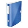 11060136-ARCHIVADOR LEITZ WOW A4 180º 80mm AZUL M precio por 5 unidades