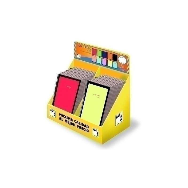 E22/02-BLOCK PACSA PLASTIPAC LUX PP Fº 80h E.40 precio por 1 unidades