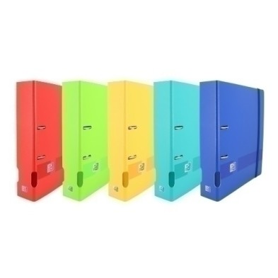 400146206-ARCHIVADOR OXFORD LIVE&GO A4+ 70 SURTIDO precio por 5 unidades