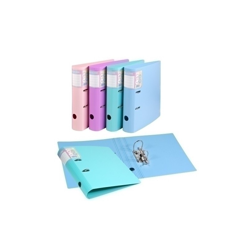 12468299-ARCHIVADOR CARCHIVO SOFT PP A4 65 SURTID precio por 10 unidades