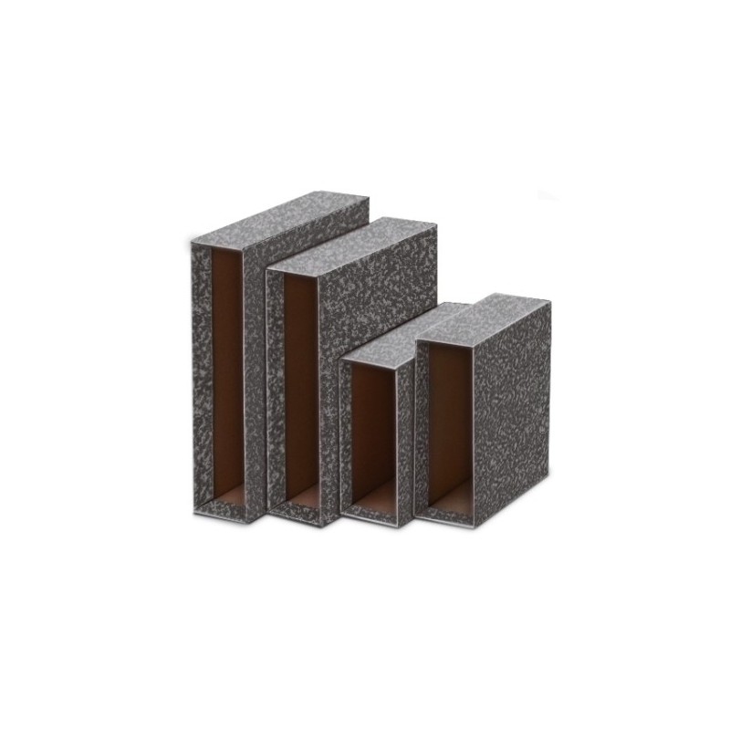 07450071/093470-CAJA ARCHIV.UNI CLASICO Fº 86mm GRIS precio por 12 unidades