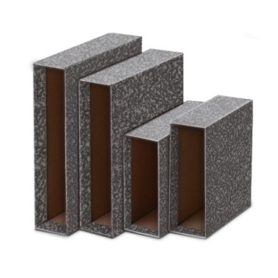 07450071/093470-CAJA ARCHIV.UNI CLASICO Fº 86mm GRIS precio por 12 unidades