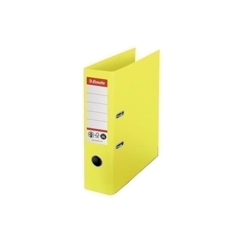 627566-ARCHIVADOR ESS.CART.FORRADO A4 75mm AMAR precio por 10 unidades