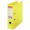 627566-ARCHIVADOR ESS.CART.FORRADO A4 75mm AMAR precio por 10 unidades