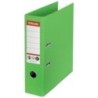 627567-ARCHIVADOR ESS.CART.FORRADO A4 75mm VERD precio por 10 unidades