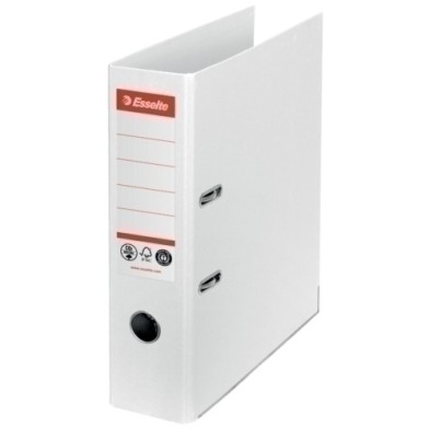 627570-ARCHIVADOR ESS.CART.FORRADO A4 75mm BLAN precio por 10 unidades