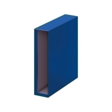 09080-CAJA ARCHIV. DOHE Fº 82mm AZUL precio por 12 unidades