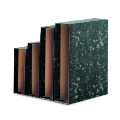 07450010/093770-CAJA ARCHIV.UNI NOVOCLAS Fº 86mm NEGRO precio por 12 unidades