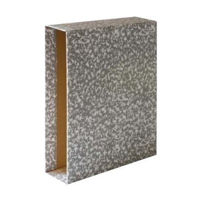 07170071-CAJA ARCHIV. OLEF Fº 82mm JASPEADO GRIS precio por 1 unidades